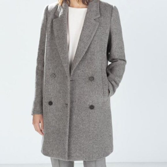 boyfriend coat zara